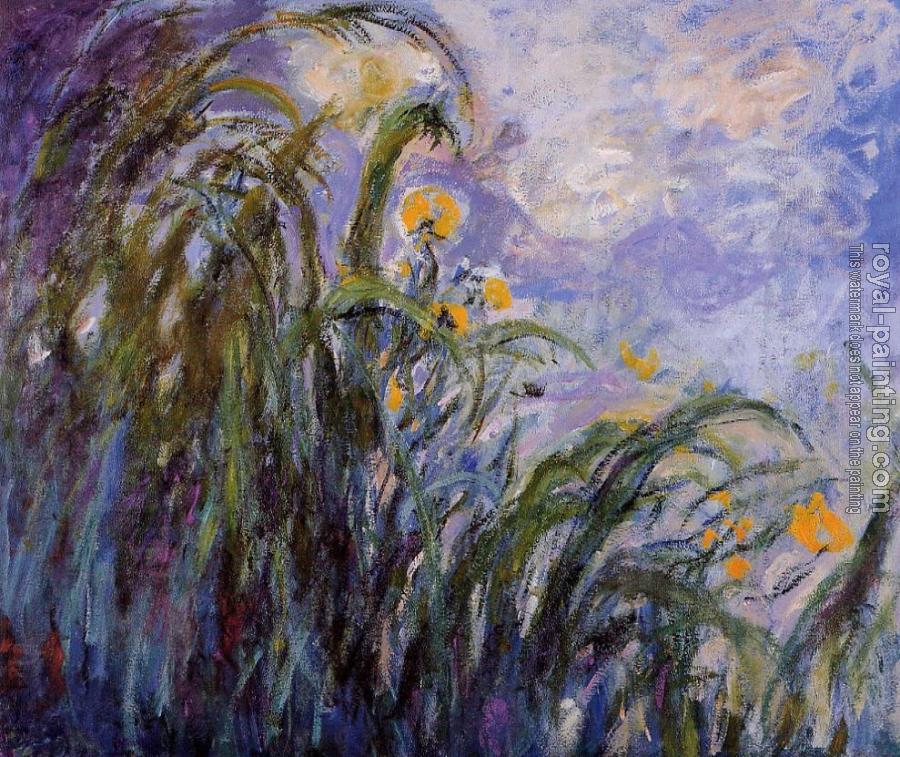 Claude Oscar Monet : Yellow Irises II